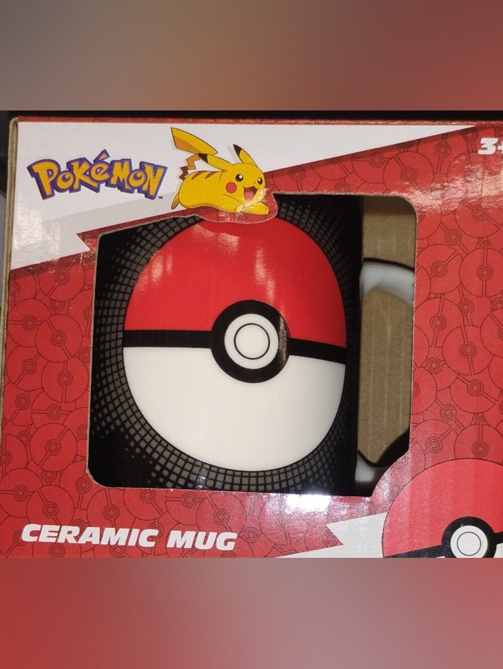 Pokemon Poké Ball Ceramic Mug